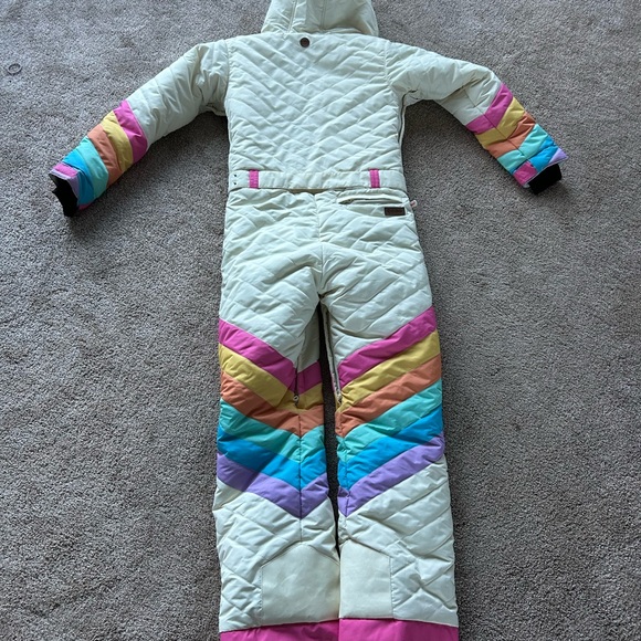 Colorful Chevron Ski Suit - Picture 2 of 3